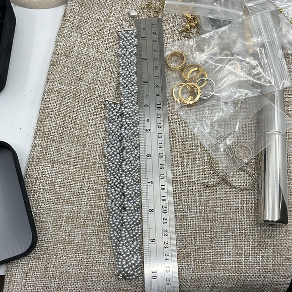 Vintage Honora 16-20" Adjustable Grey Pearl Necklace - Picture 16 of 16